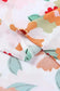 Multicolor Plus Size Floral Flutter Ruffle Sleeves Blouse - Fashionfitz