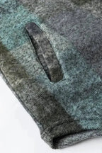 Multicolour Brushed Checkered Wide Leg Overalls - Fashionfitz