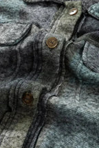 Multicolour Brushed Checkered Wide Leg Overalls - Fashionfitz