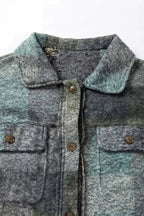 Multicolour Brushed Checkered Wide Leg Overalls - Fashionfitz