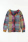 Multicolour Brushed Checkered Wide Leg Overalls - Fashionfitz