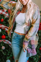 Multicolour Brushed Checkered Wide Leg Overalls - Fashionfitz