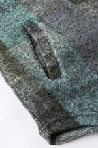 Multicolour Brushed Checkered Wide Leg Overalls - Fashionfitz