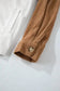 Multicolour Corduroy Colorblock Loose Shacket - Fashionfitz