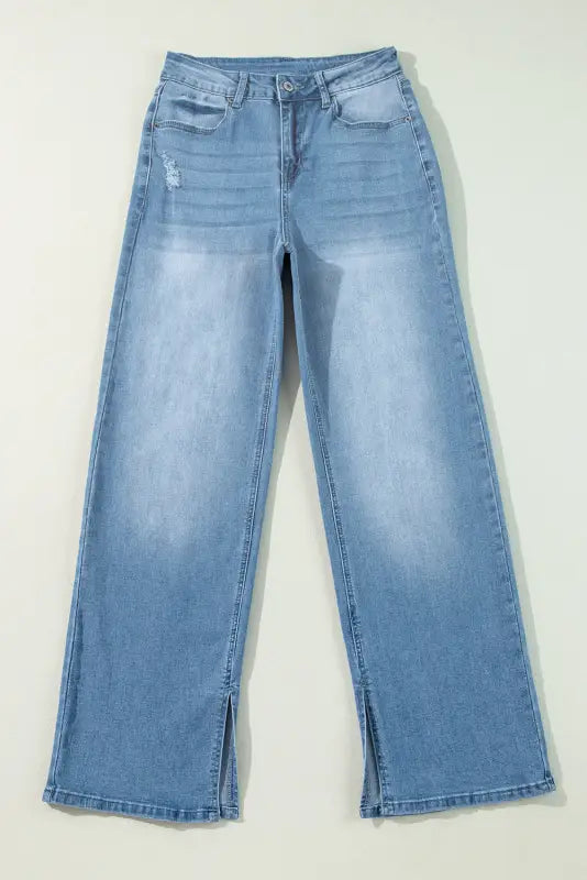 Myosotis skyline straight-cut jeans