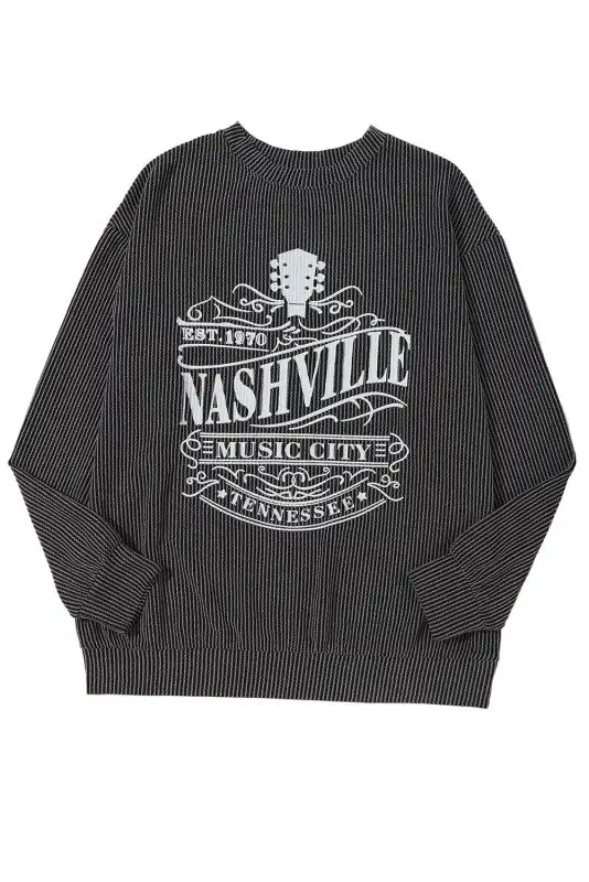 Nashville music city - graphic sweatshirt - sweatshirts