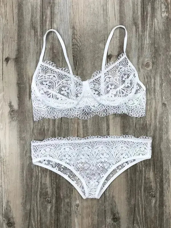 Never Ever Lace 2 Piece Set - Lingerie - Fashionfitz