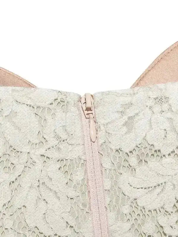 New Arrival Lace Babes Camisole Fishbone Top - Fashionfitz