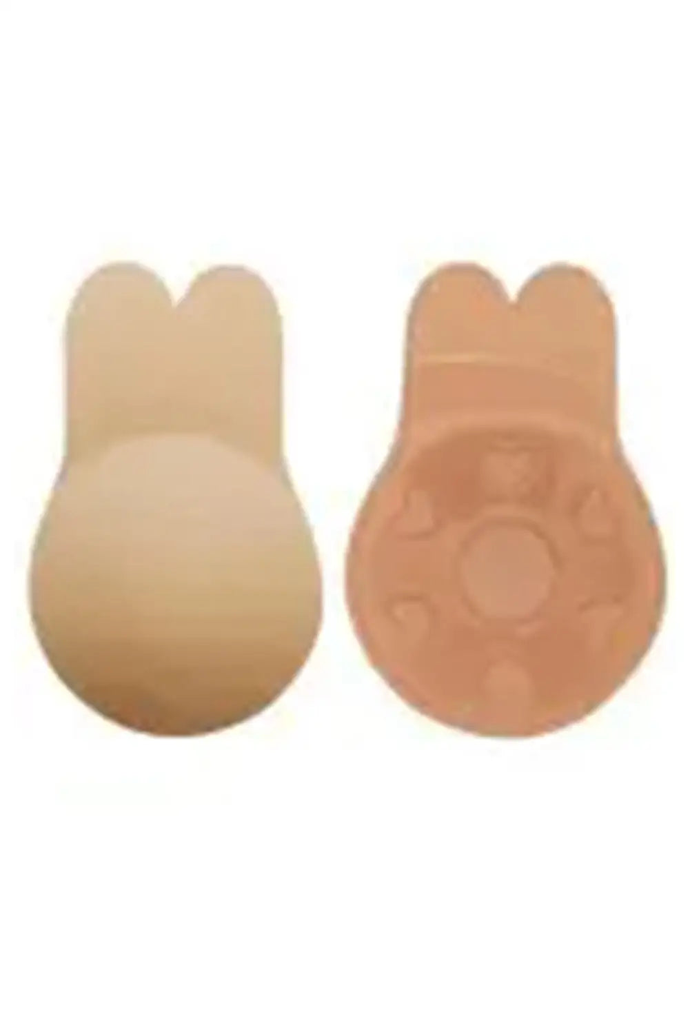 Nude invisible lift-up rabbit ears seamless nipple covers -