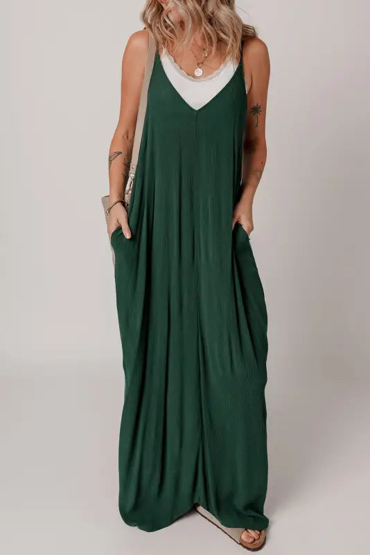 Olive oasis slouchy maxi dress