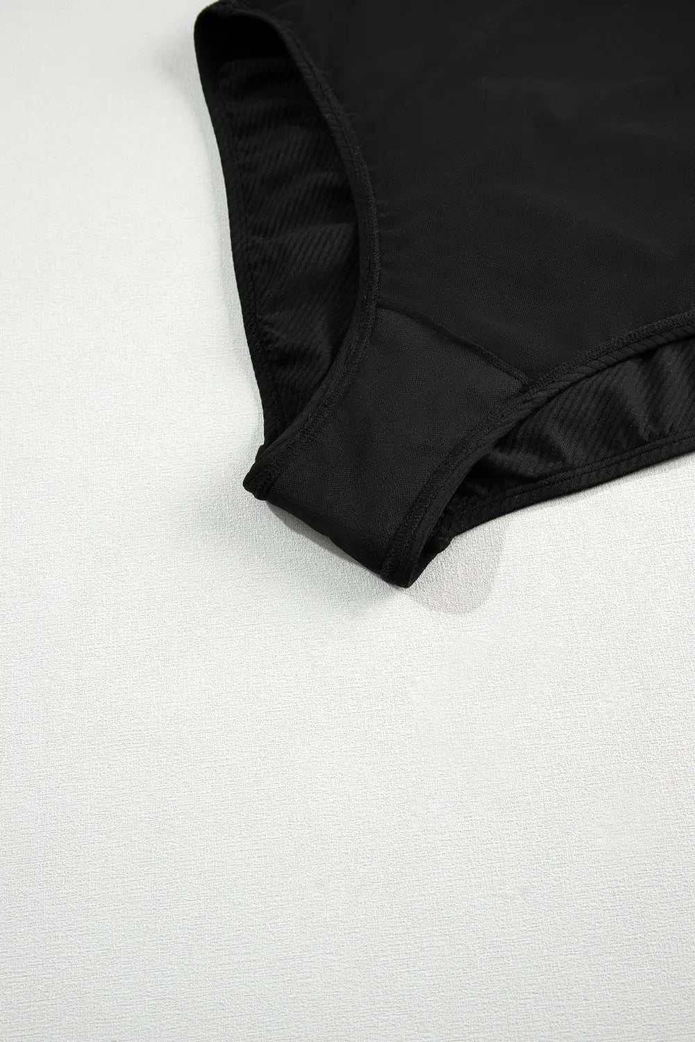 One shoulder hollowed piece swimsuit - swimwear/one