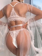 If Only Sheer Mesh Babydoll - Fashionfitz