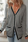 Onyx stripe longline cardigan | women’s cardigans | fashionfitz