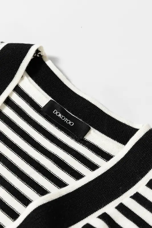 Onyx stripe longline cardigan | women’s cardigans | fashionfitz