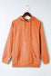 Orange mineral wash kangaroo hoodie - hoodies