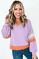 Orchid rib knit sweatshirt | fashionfitz