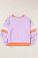 Orchid rib knit sweatshirt | fashionfitz