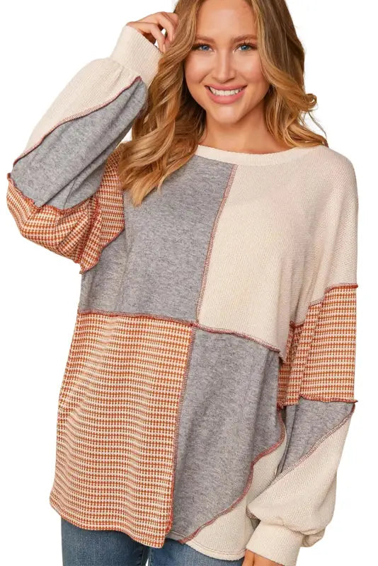 Cozy oversized knit top | women’s tops | fashionfitz