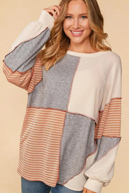 Cozy oversized knit top | women’s tops | fashionfitz