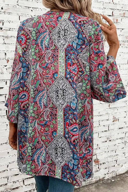 Paisley panache kimono | coats & jackets | fashionfitz