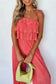 Ruffle Top and Wide Pants Set - Fashionfitz
