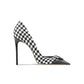 Party pointy high heels pumps - black 10 cm / 33 / e