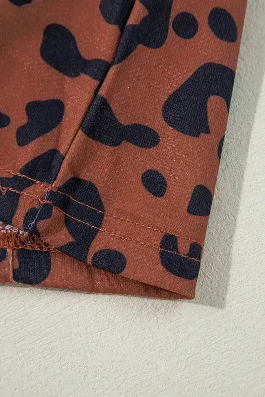 Patchwork Leopard Hoodie - Fashionfitz