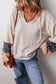 Patchwork petals knit blouse | women’s tops | fashionfitz