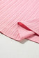 Peach Blossom Textured Plus Top - Fashionfitz