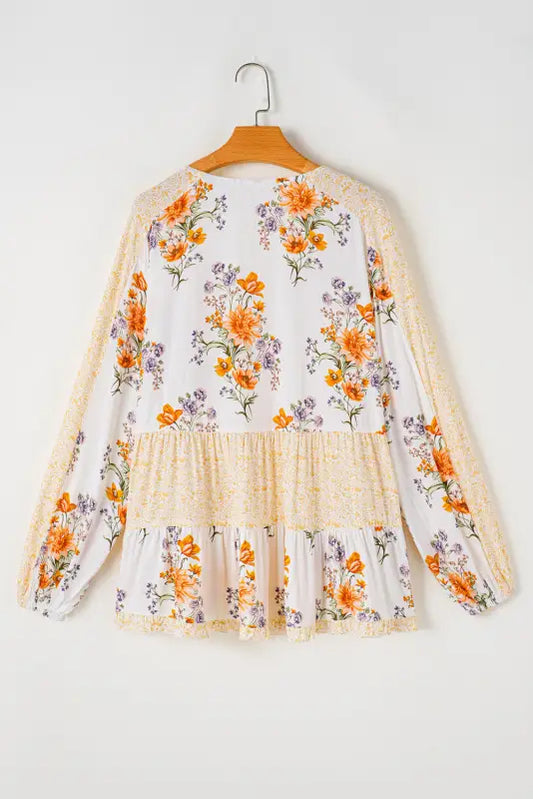 Petal poise plus blouse | boho blouses | fashionfitz