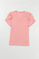 Petal sleeve v-neck t-shirt - t-shirts