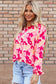 Pink blooming floral shirt | fashionfitz