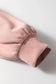 Pink cardigan - contrast trim buttoned