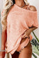 Pink loose fit beach cover up - cover-ups