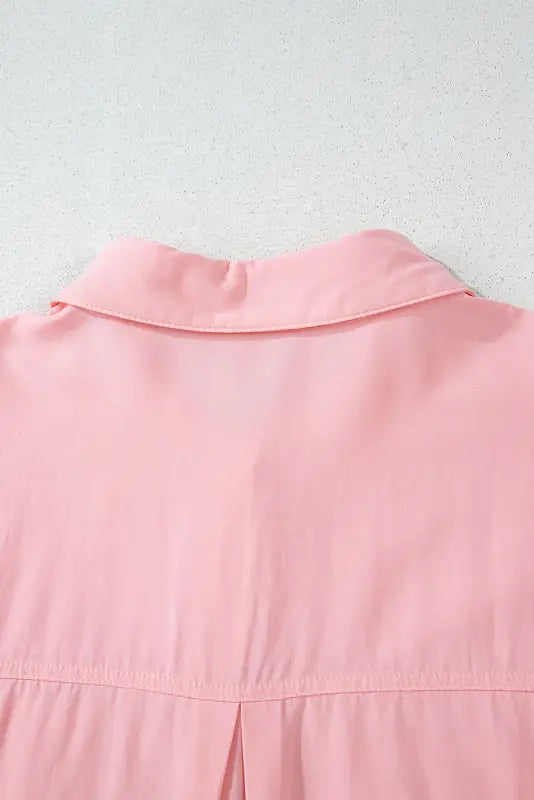 Chic pink plus size shirt | curve & | fashionfitz