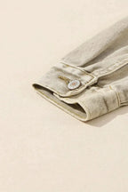 Pink Rivets Denim Jacket - Fashionfitz