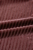 Pink Smocked Velvet Babydoll Top - Fashionfitz