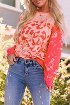 Pink Tie Dye Sweatshirt - Fashionfitz