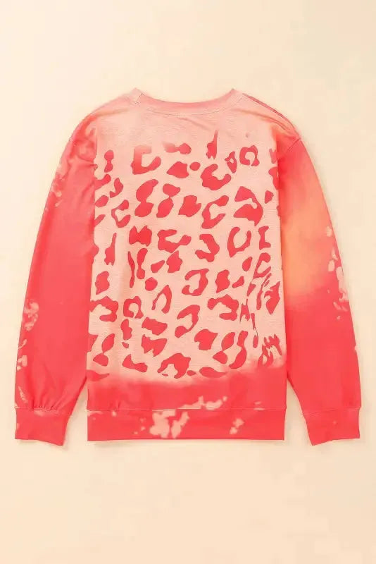 Pink Tie Dye Sweatshirt - Fashionfitz