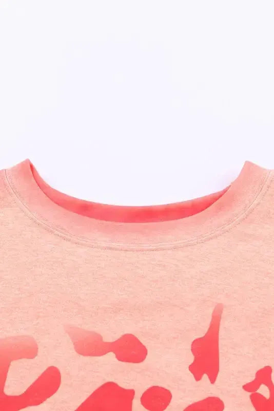 Pink Tie Dye Sweatshirt - Fashionfitz