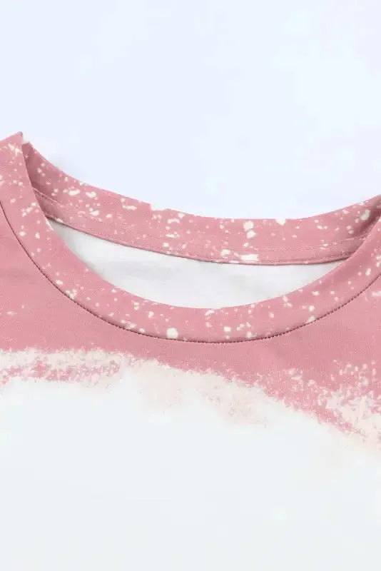 Pink Tie Dye T-Shirt - Fashionfitz