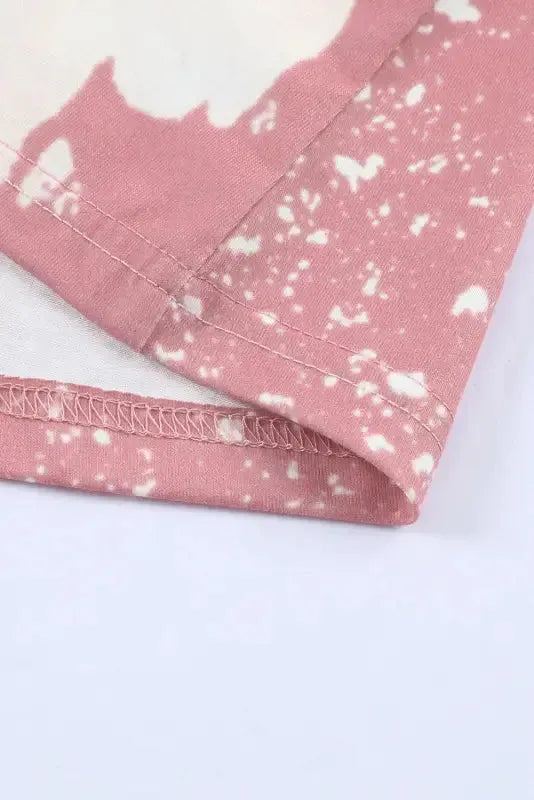 Pink Tie Dye T-Shirt - Fashionfitz