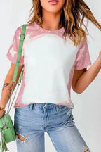 Pink Tie Dye T-Shirt - Fashionfitz