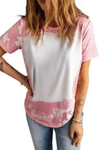 Pink Tie Dye T-Shirt - Fashionfitz