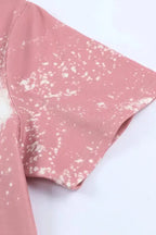 Pink Tie Dye T-Shirt - Fashionfitz