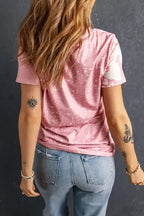 Pink Tie Dye T-Shirt - Fashionfitz