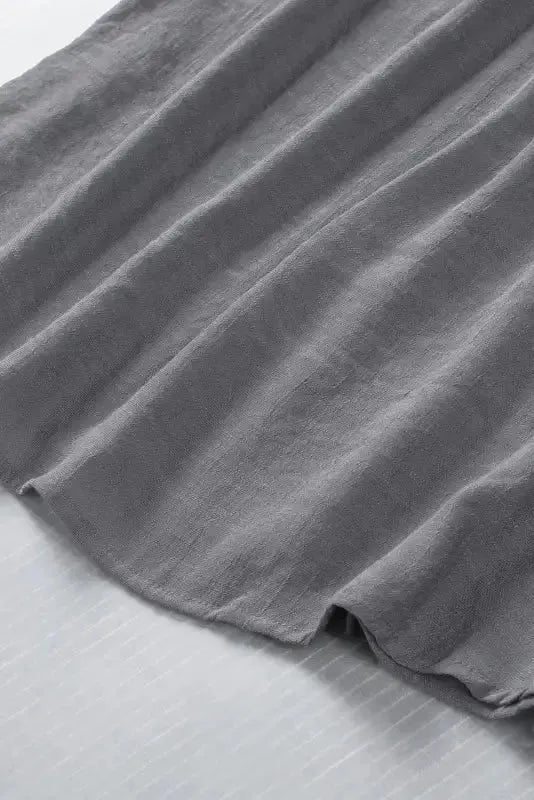 Pink Tiered Ruffled Drawstring V Neck Top - Fashionfitz