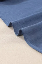 Pink Tiered Ruffled Drawstring V Neck Top - Fashionfitz