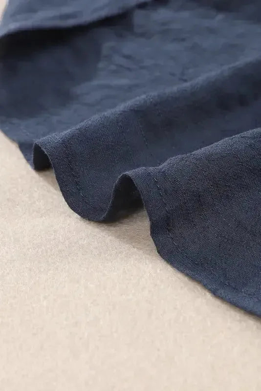 Pink Tiered Ruffled Drawstring V Neck Top - Fashionfitz