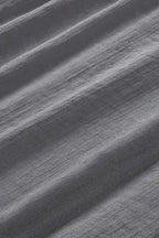 Pink Tiered Ruffled Drawstring V Neck Top - Fashionfitz